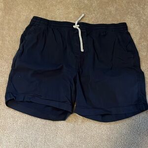 Jcrew 6” Dock Shorts; XL; Navy